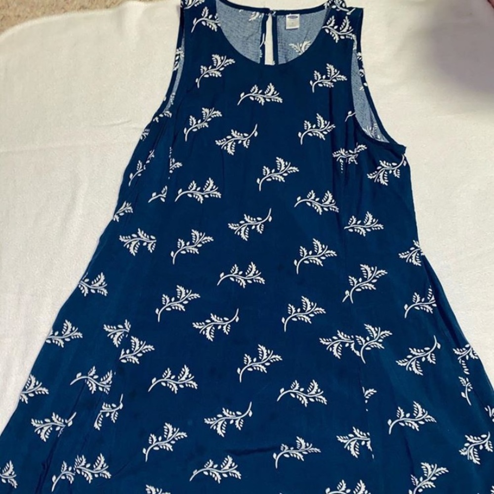 Kneelength Navy Blue Old Navy Dress